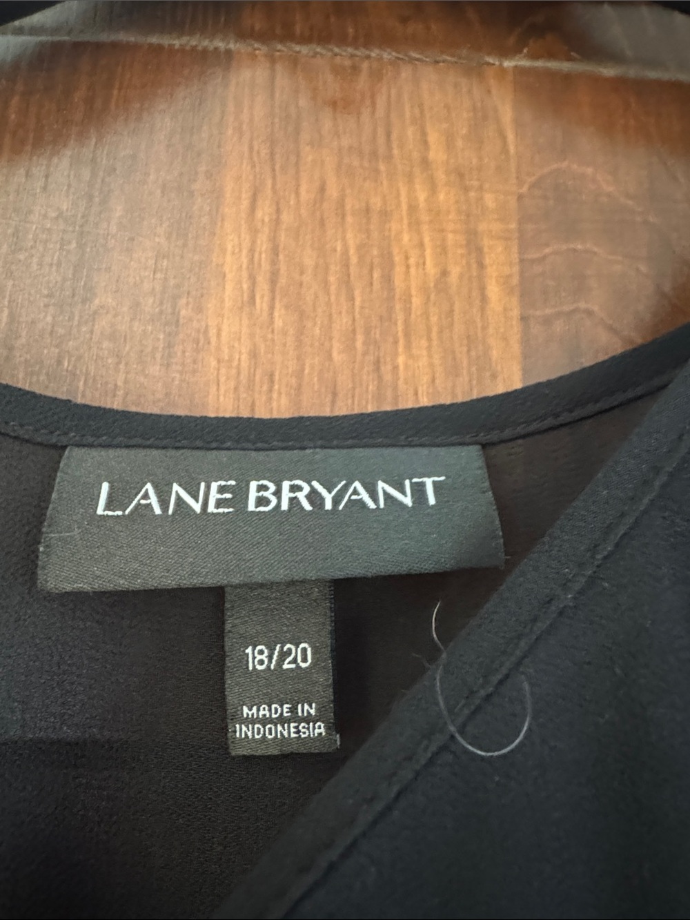 Lane Bryant Black & White Ikat-Print High-Low Dress with Belt - Picture 2 of 3